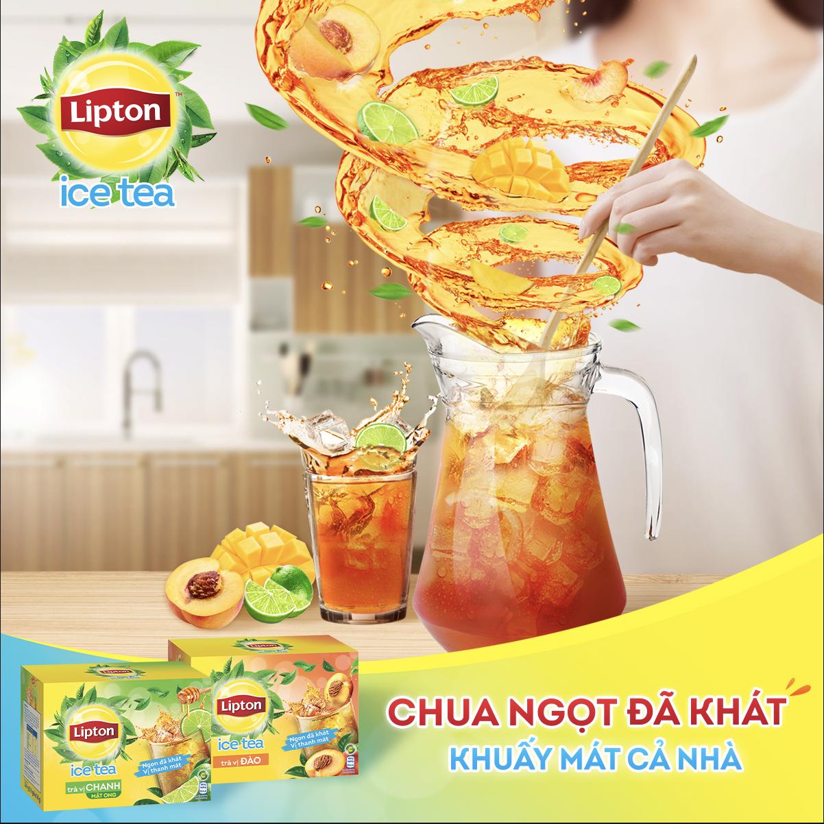 Trà Lipton Ice Tea hương đào