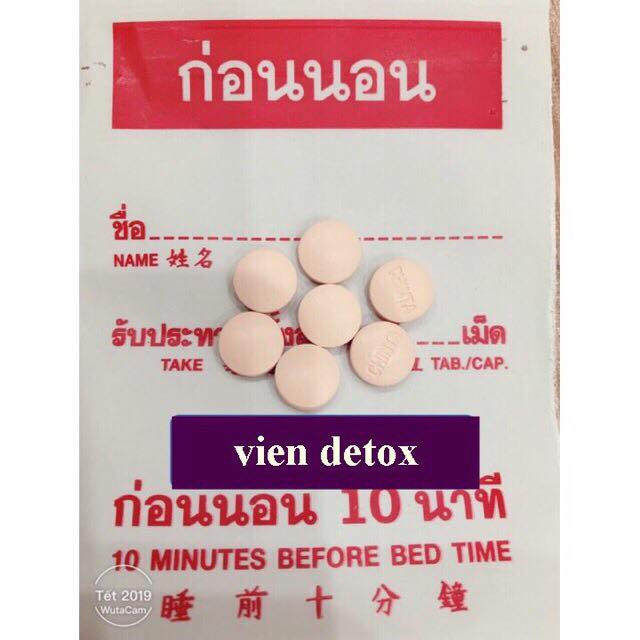 Giảm cân vip 8 yanhee thái lan 1 tuần ( tặng kèm 1 tuần detox thải mỡ  )