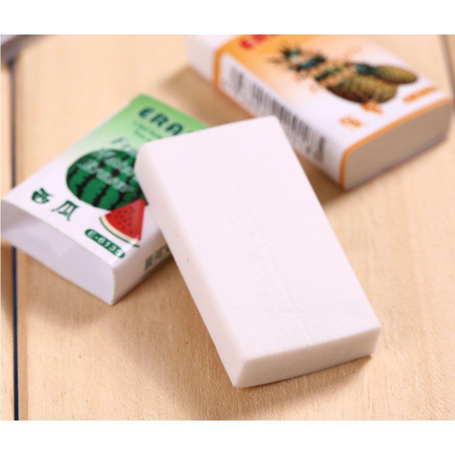 Tẩy bút chì hoa quả, tẩy hoa quả