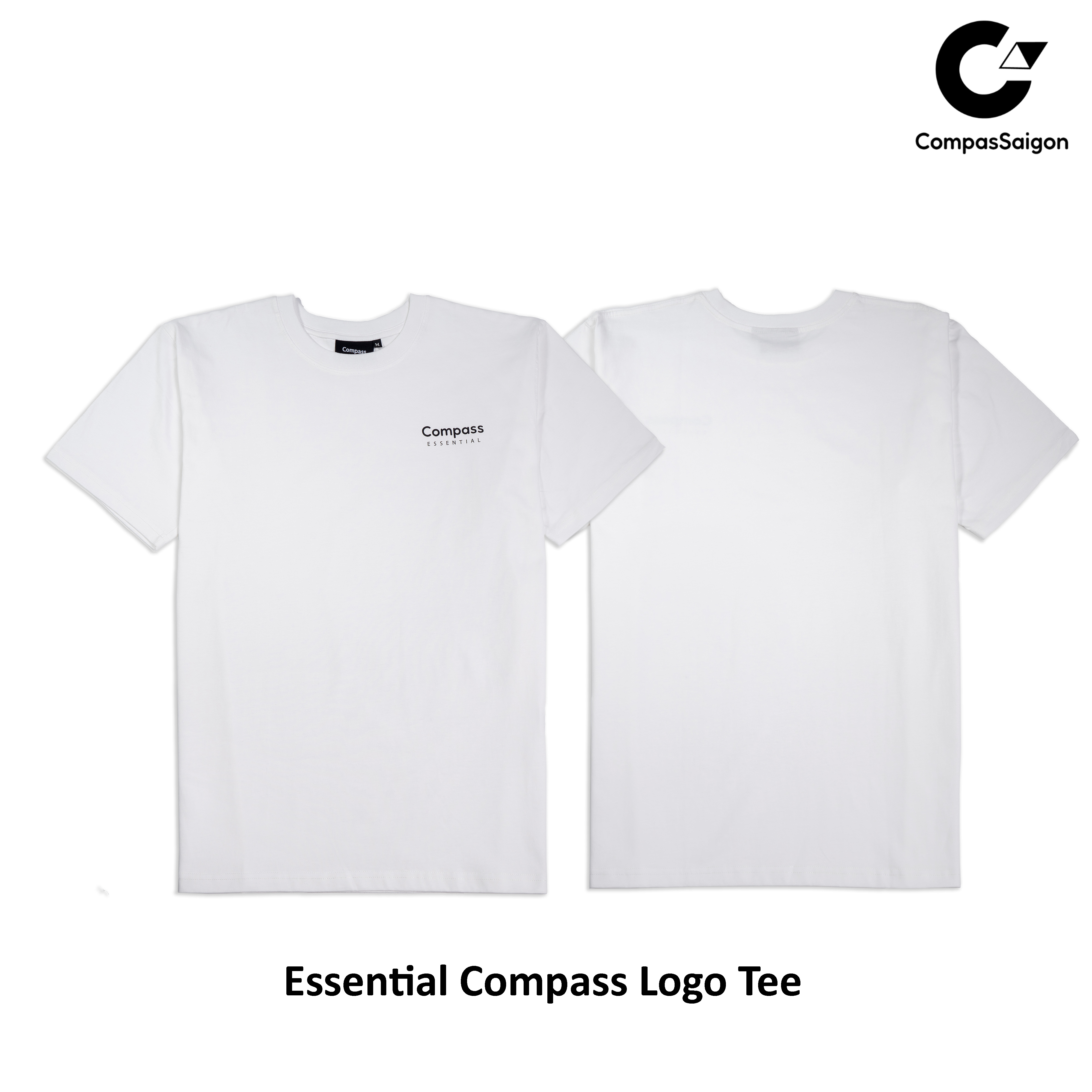 Áo thun Oversized Logo Basic Essential - Essential Basic Logo Tee