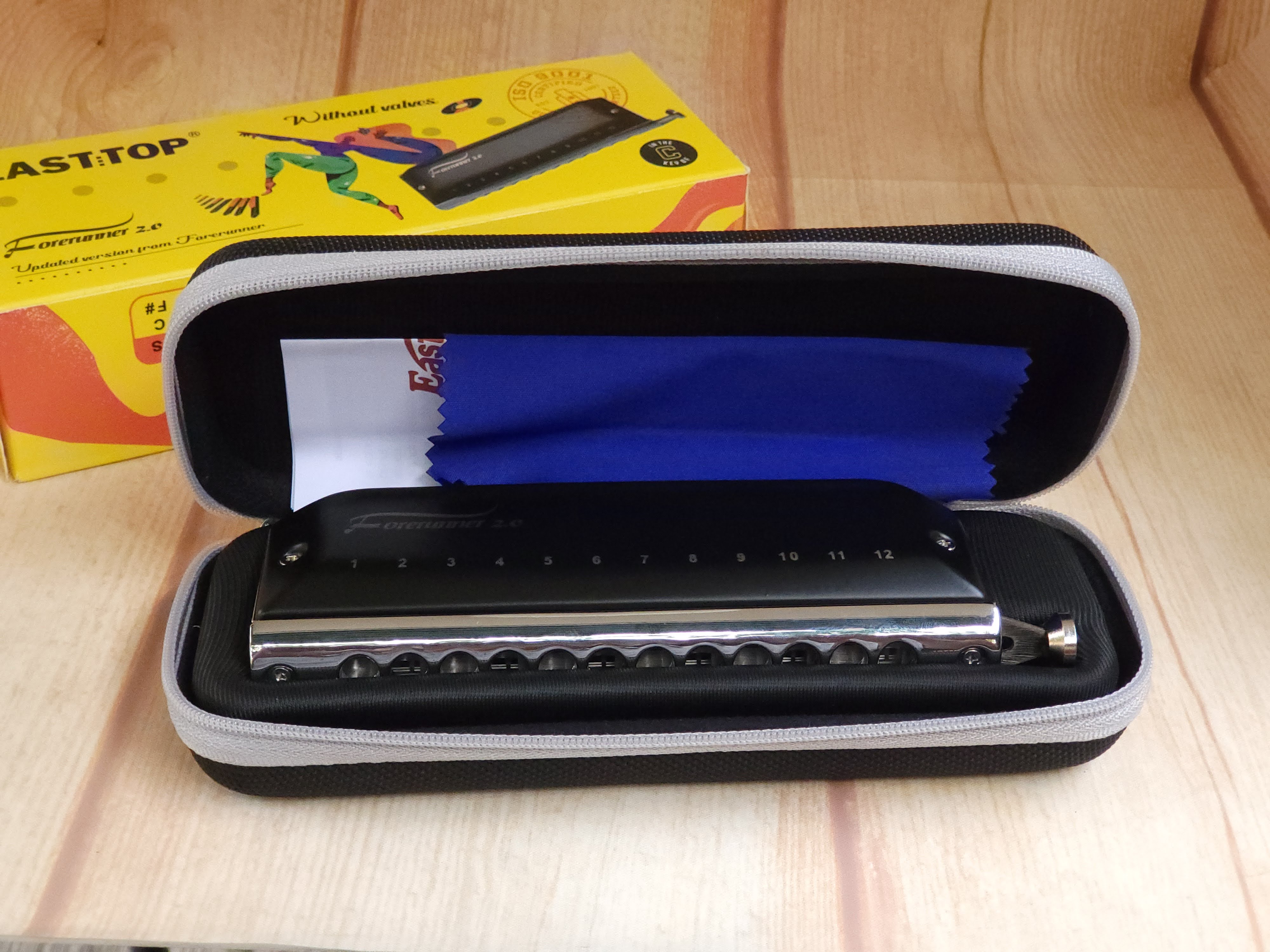Kèn harmonica chromatic Easttop Forerunner 2.0 No Valves