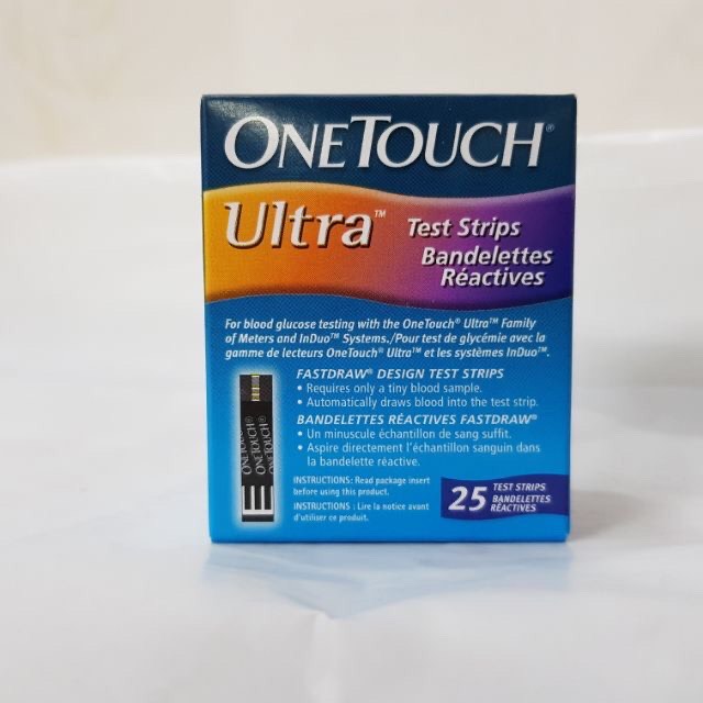 Que thử đường huyết One Touch Ultra