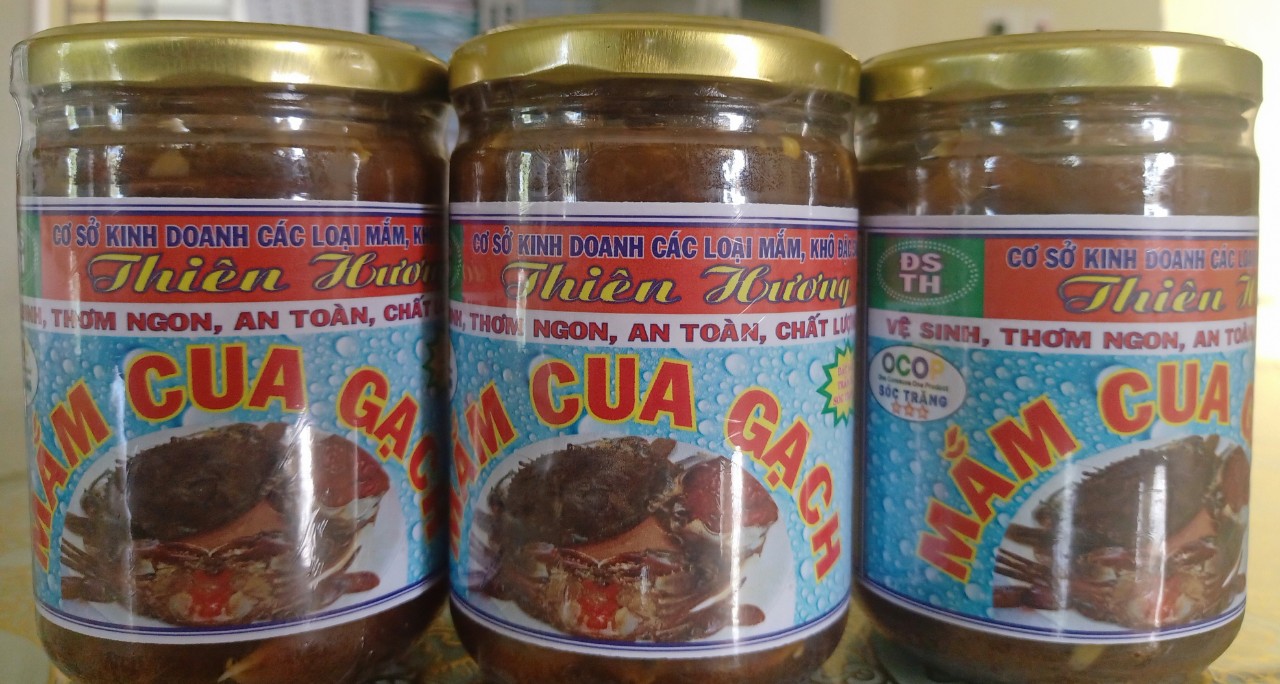 Mắm cua gạch đặc sản Sóc Trăng