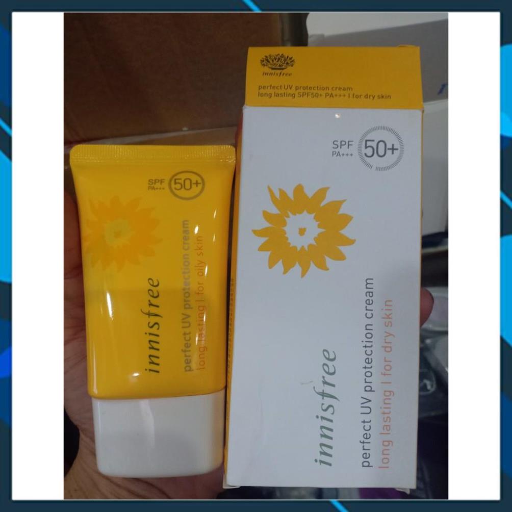 Kem chống nắng hoa cúc spf 50 innisfree