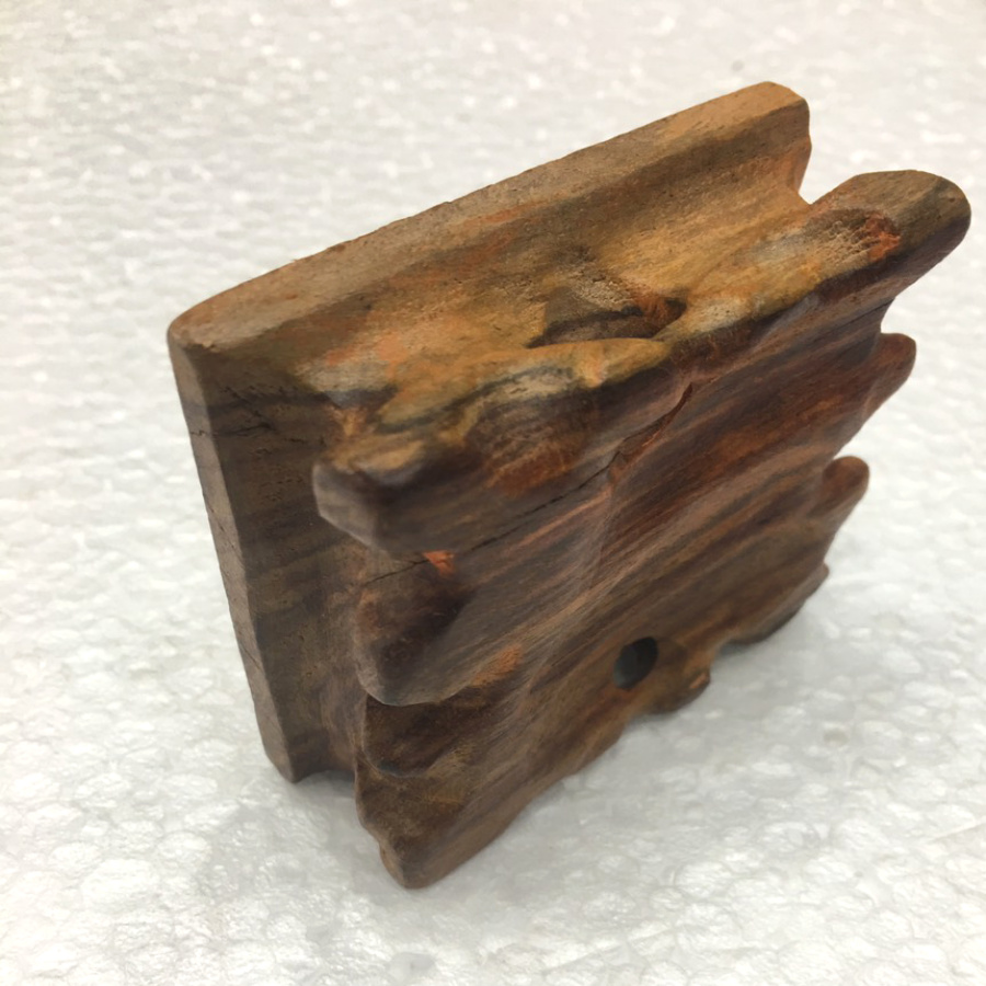 [HCM]ĐÔN GỖ  ĐẾ GỖ HOA HỒNG MINI GỖ TỰ NHIÊN NGUYÊN KHỐI LOẠI VỪA