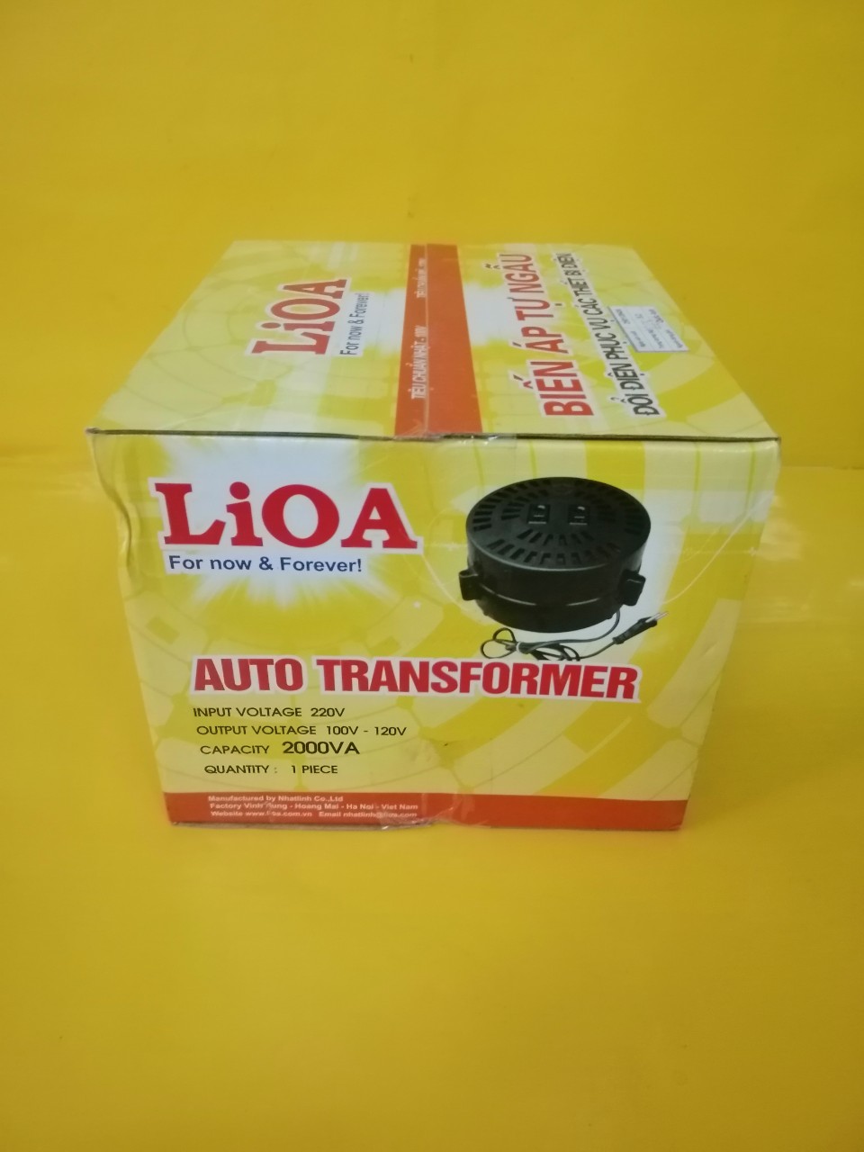 ĐỔI NGUỒN LIOA 1500W - 2000W (Đổi nguồn 220V sang 100V)