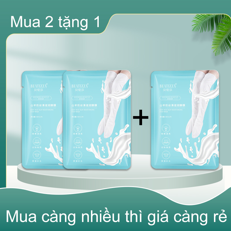 1 cặp sản phẩm tẩy da chết mặt nạ chân, chân tẩy tế bào chết mặt nạ chân, mặt nạ chân lột da cho bé，giảm nứt gót chân giúp gót chân hồng hào mềm mại 80ml/cặp