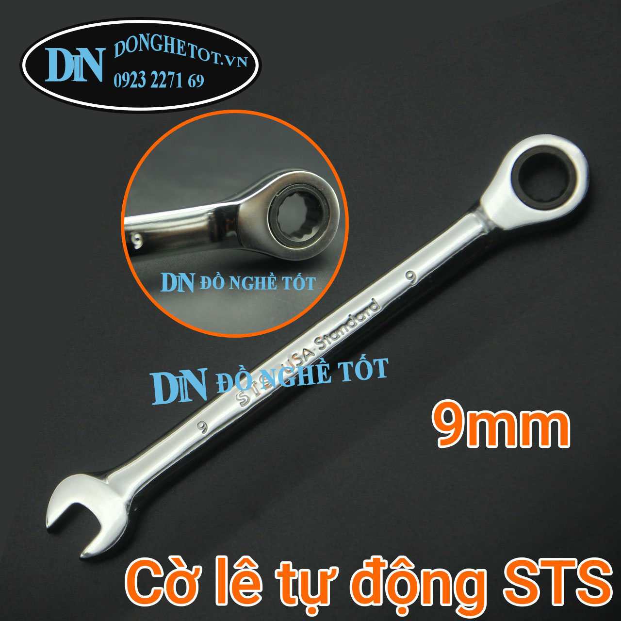 CỜ LÊ TỰ ĐỘNG 9MM STS