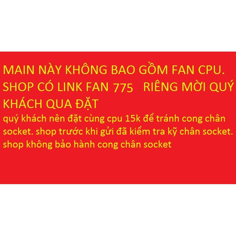 Main G41 Kèm Cpu Pentium E5200 Ram 2Gb Full Chức Năng