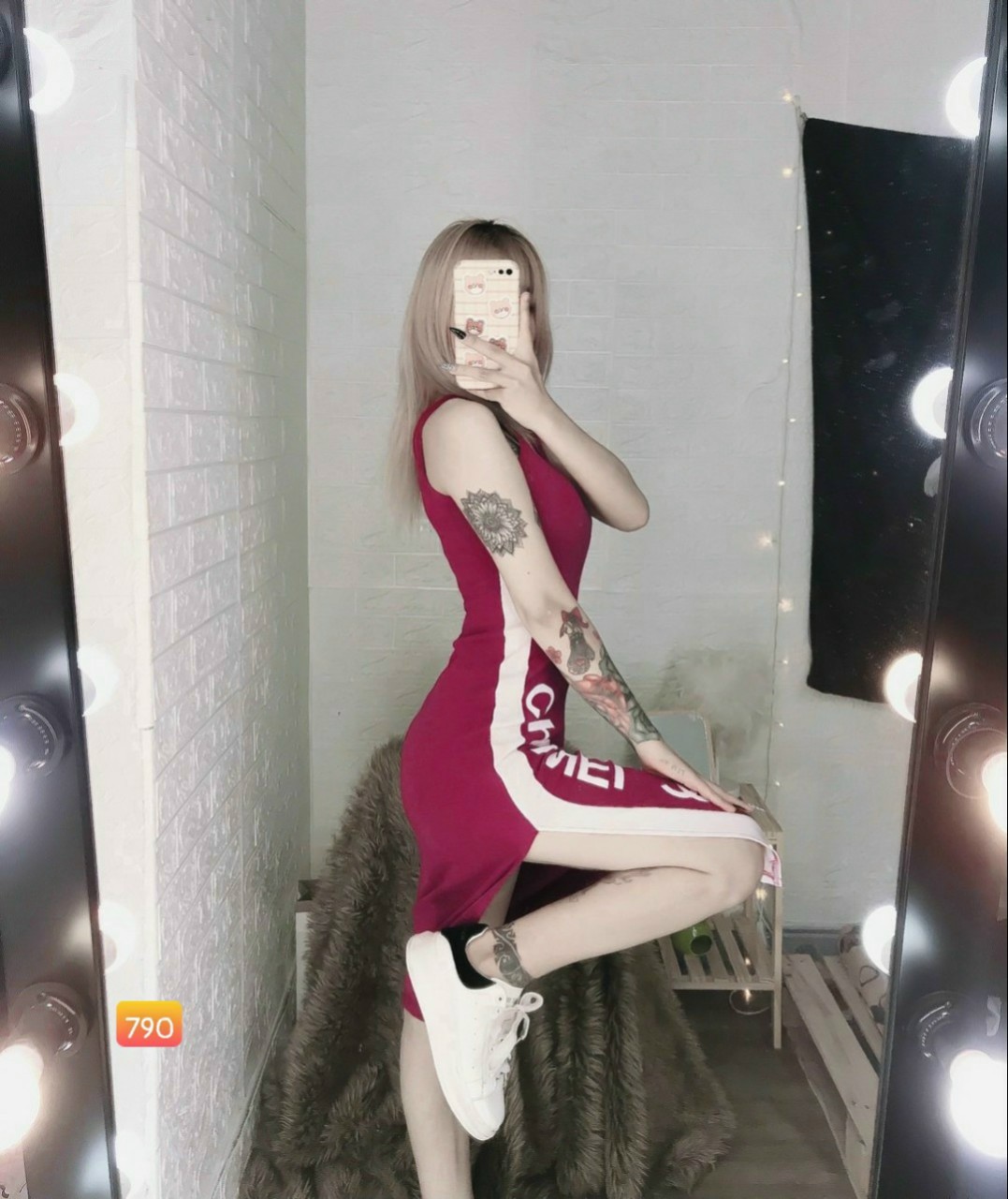 đầm body siêu cá tính