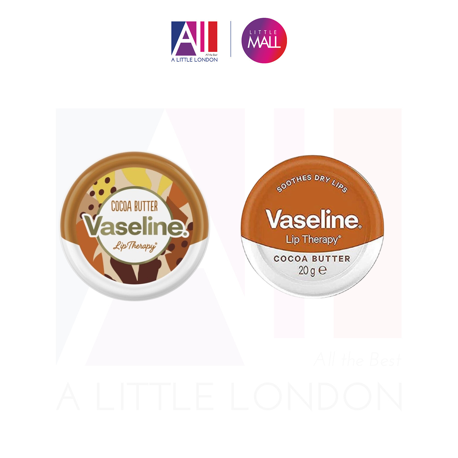 Dưỡng môi Vaseline Lip Therapy - Cocoa Butter 20g (Bill Anh)