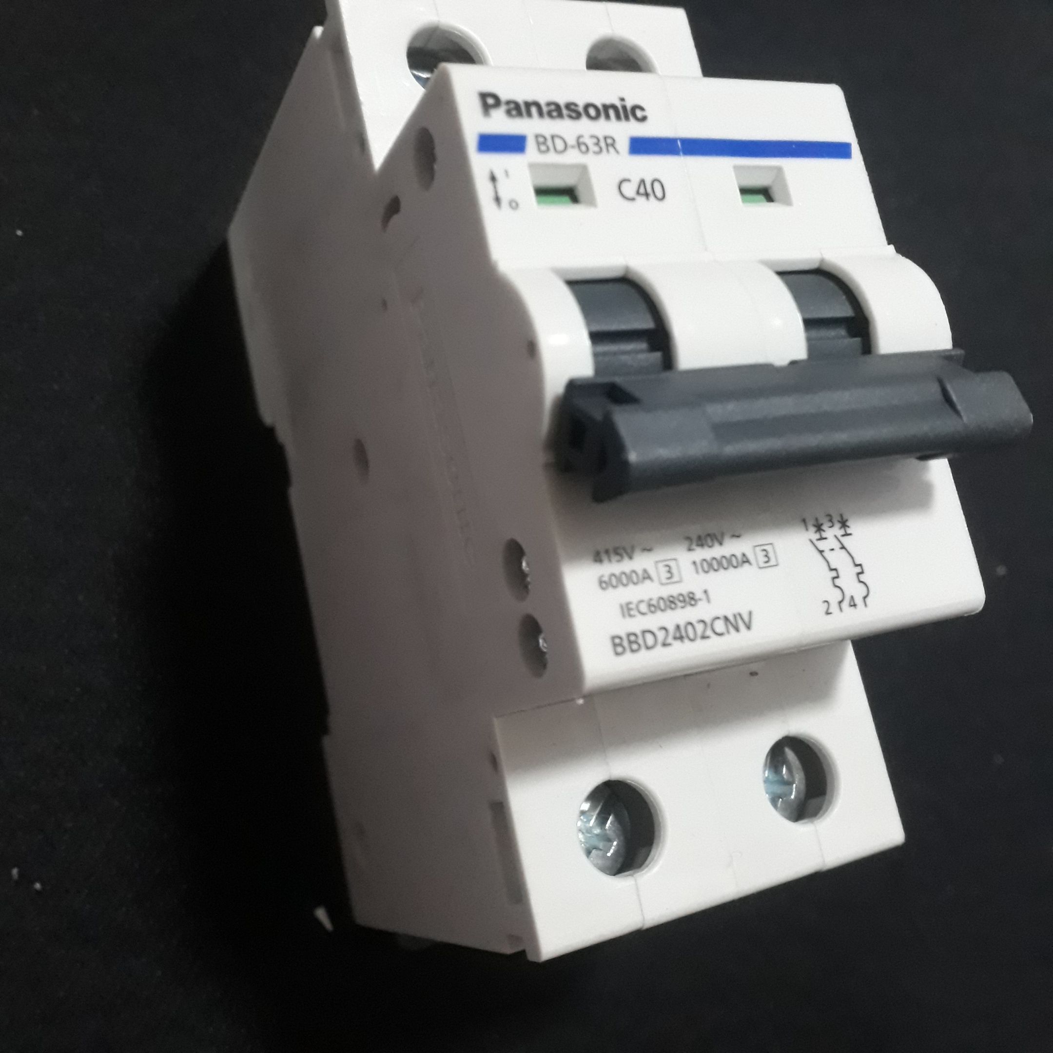 Aptomat 2p 10a-16a-20a-32a-40a panasonic.