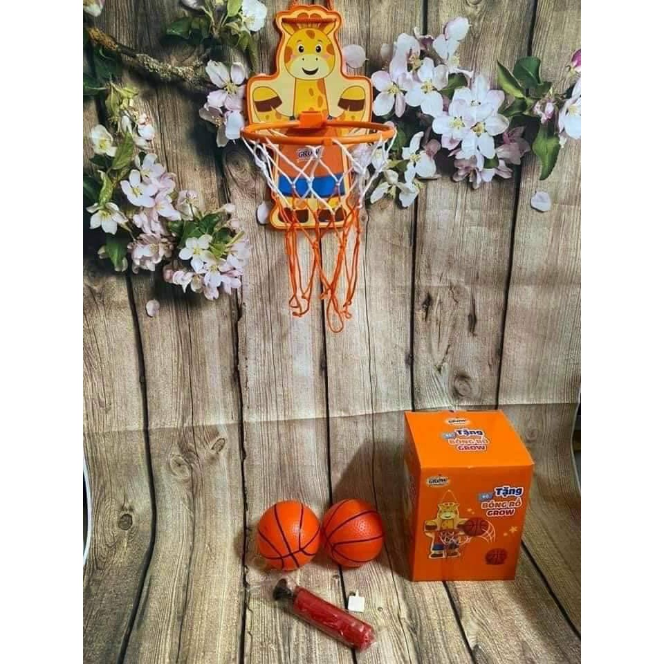 Bộ bóng rổ treo tường cho bé yêu vận động ⭐⭐