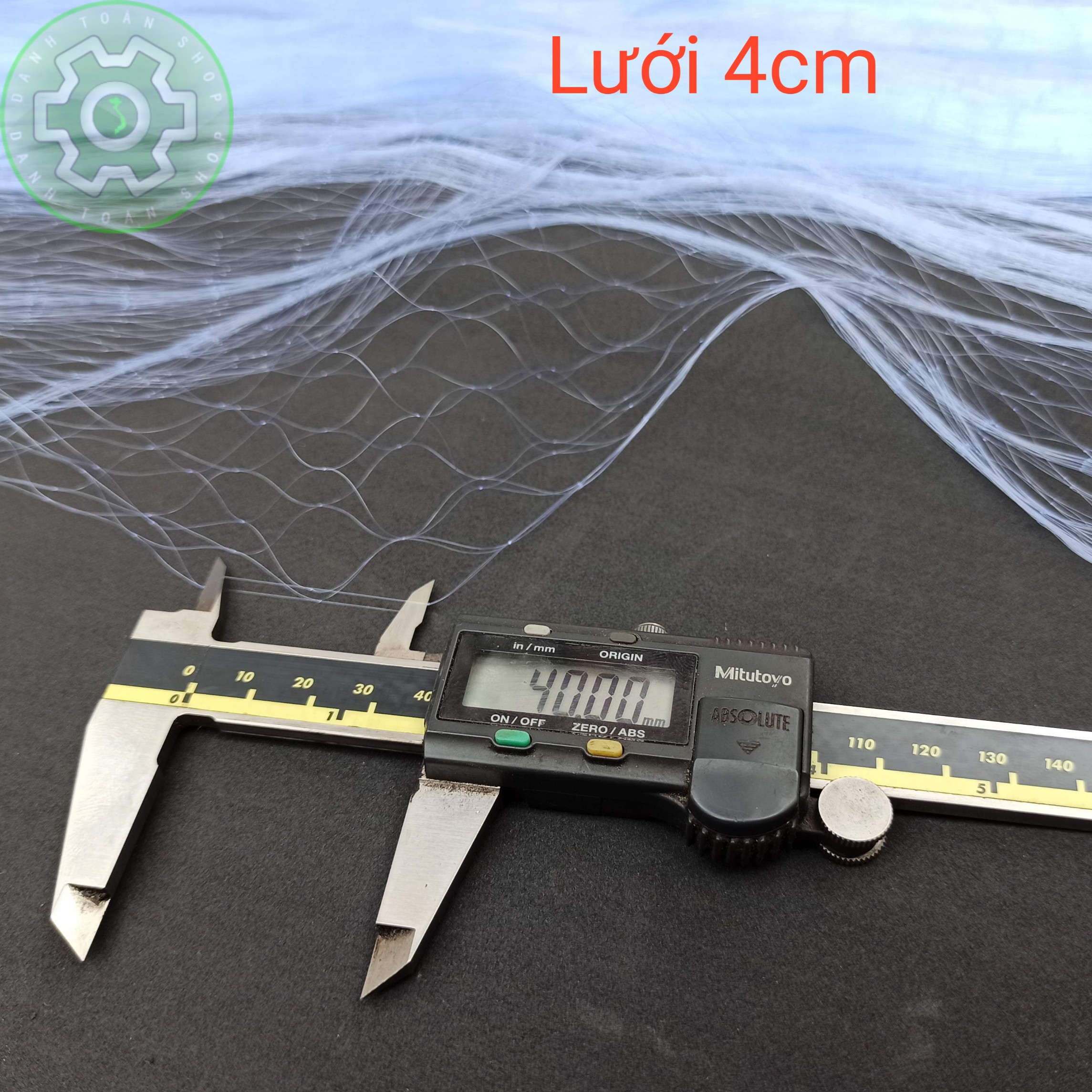 Lưới Bén, Lưới Đánh Cá, Lưới Bắt Cá 1 Màng (Mắt Lỗ Lưới 3.5Cm, 4cm, 4.5cm, 5cm, 6cm, 7cm, 8cm) Dài 83m