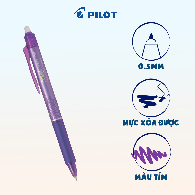Bút Xoá được Pilot Frixion ball Clicker