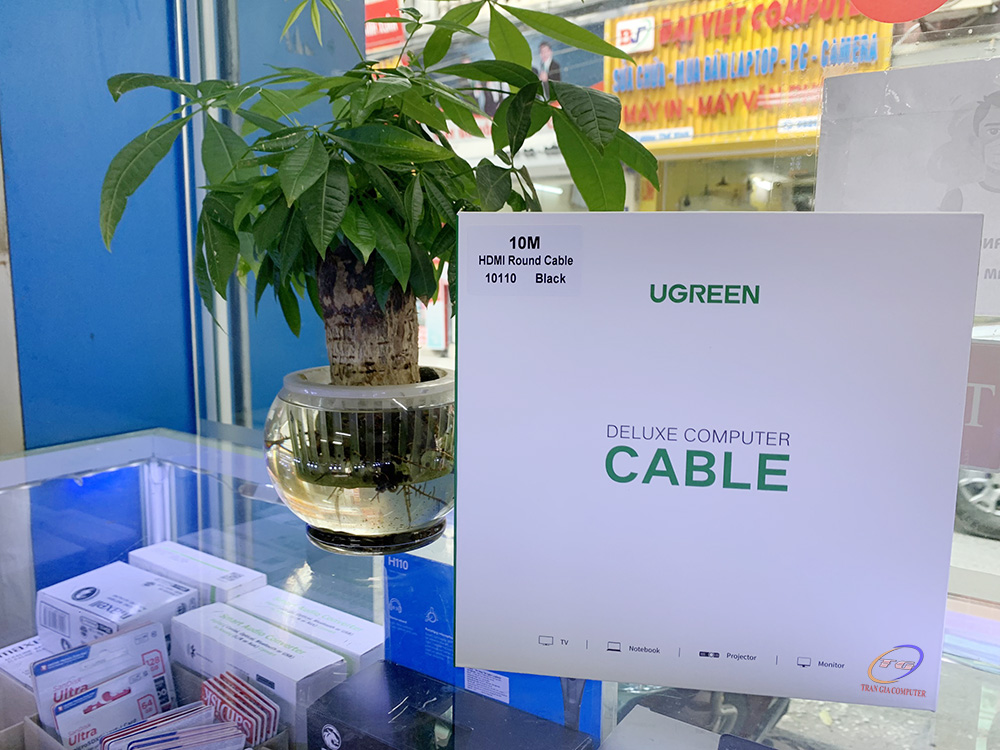 Cáp HDMI 10M cao cấp hỗ trợ Ethernet 4K 2K Ugreen 10110