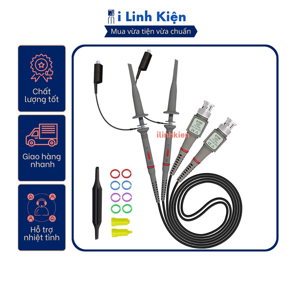 Que đo máy hiện sóng P6100 chính hãng.