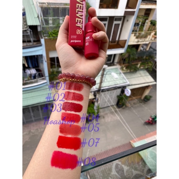 [HOÀN TIỀN 15%]Son Peripera Peri’s Ink Velvet