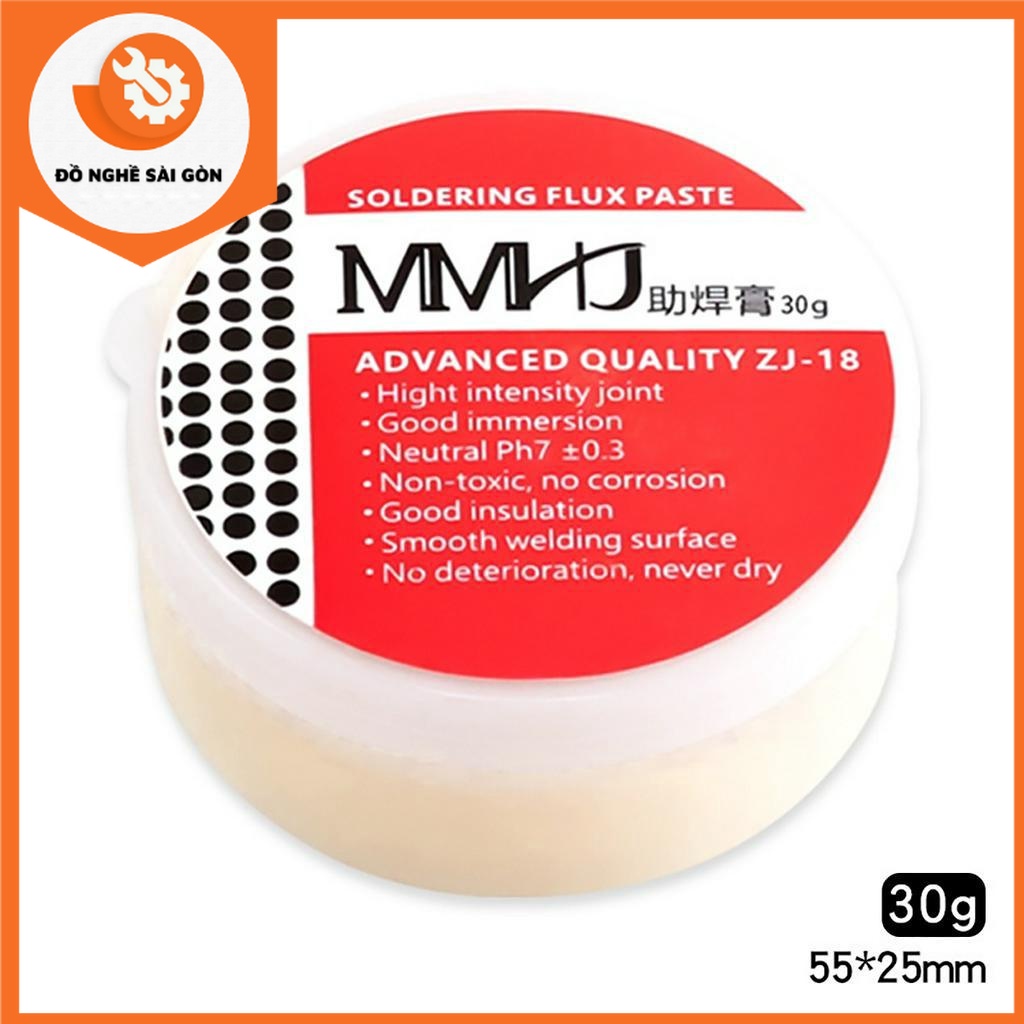 Mỡ trợ hàn thiếc, Mỡ Hàn Soldering Paste Giá Rẻ 30g/15g