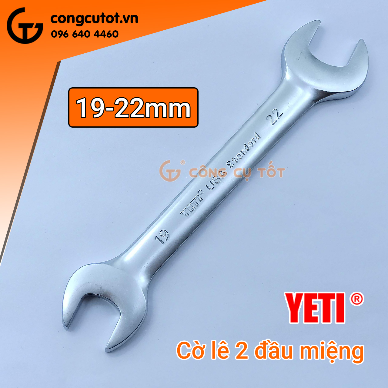 Cờ lê 2 đầu vòng miệng Ye.ti