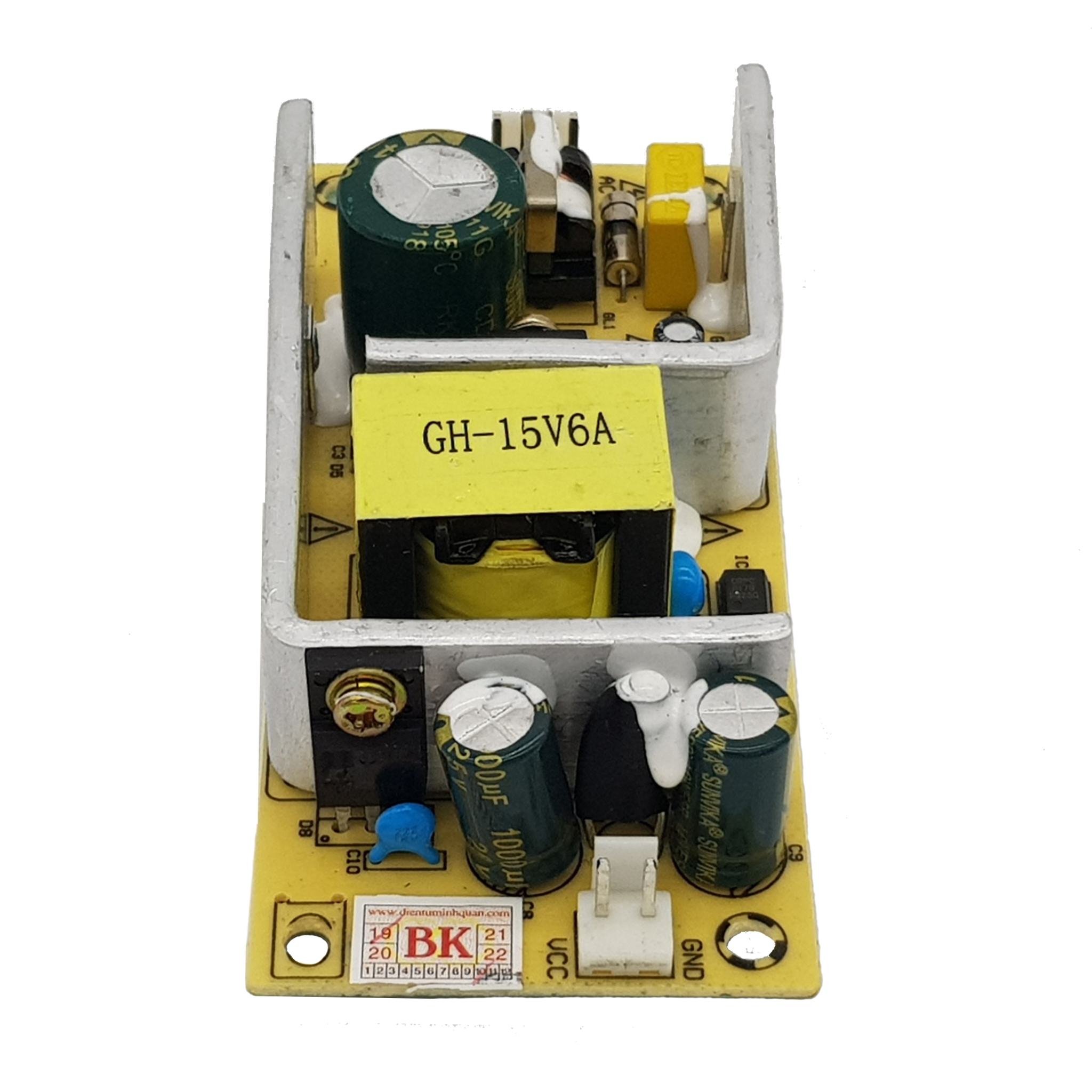 Nguồn Loa Kéo 15V-6A