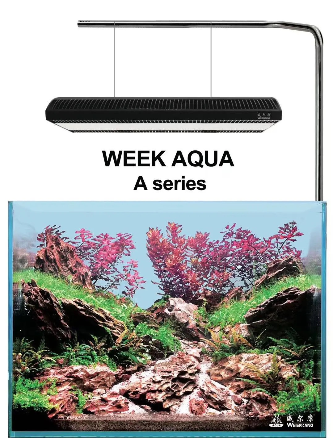 Đèn led rgb week ark a430 pro