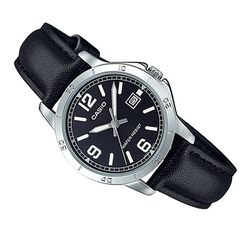 Đồng hồ nữ dây da Casio Anh Khuê LTP-V004L-1BUDF
