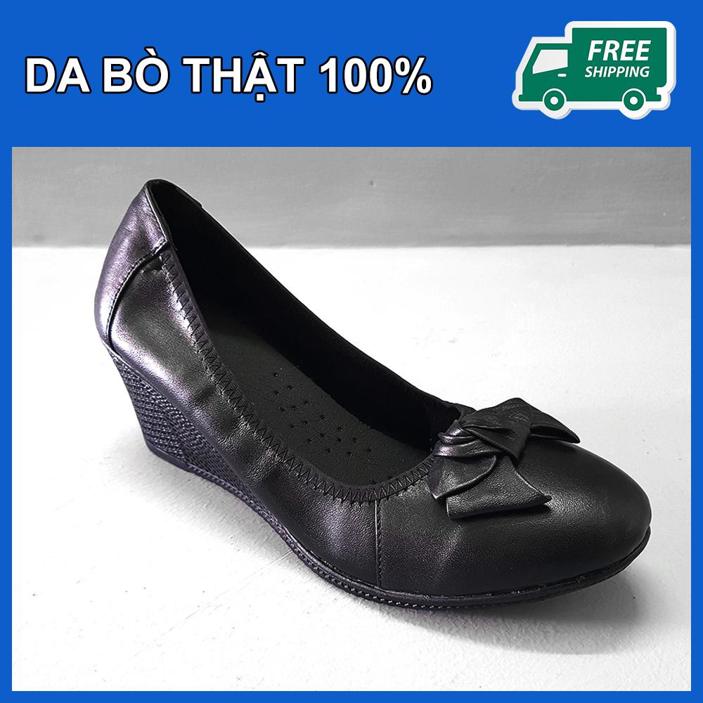 BÁO GIÁ GIÀY ĐẾ XUỒNG 5CM PIXIE MÀU NÂU X601-NAU (STORE 5703) | Shopee Lazada Sendo Tiki mới nhất 48 Giày Cao Gót Nữ Giày Nữ Đế Xuồng Cao 5cm Da Bò Thật Siêu Mềm Đế Cao Su Chắc Chắn Evelynv 5P0180 (Đen-Nâu-Kem)