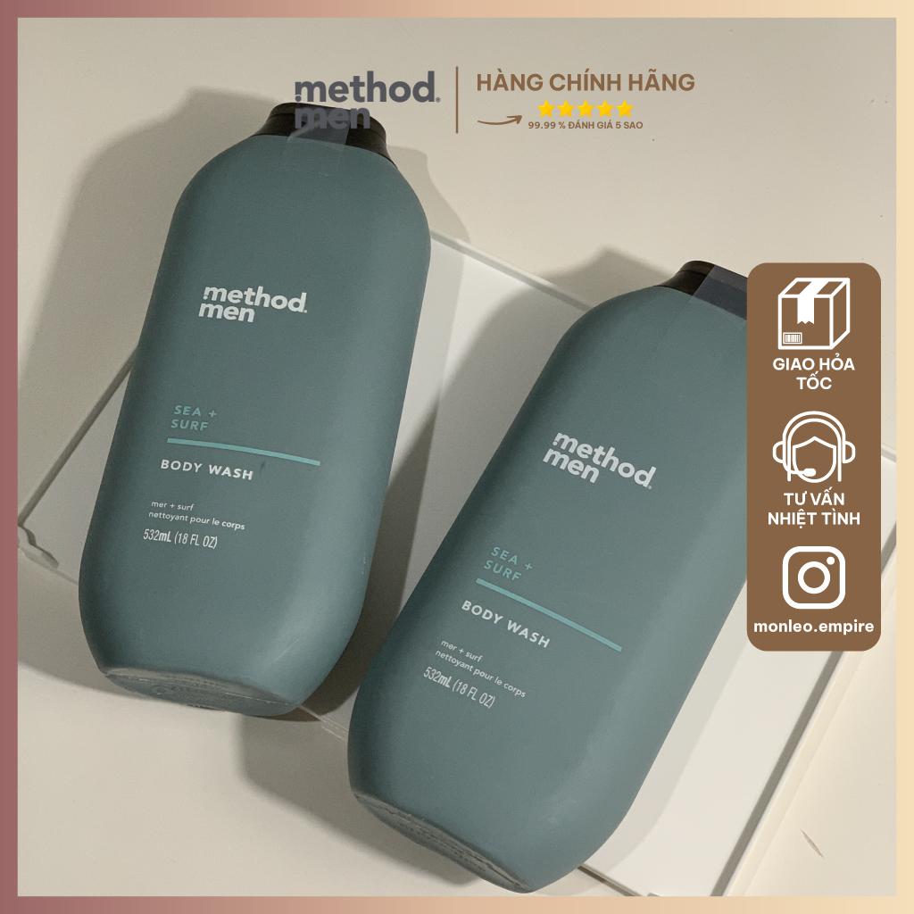 Sữa tắm Method Men Body Wash 532ml