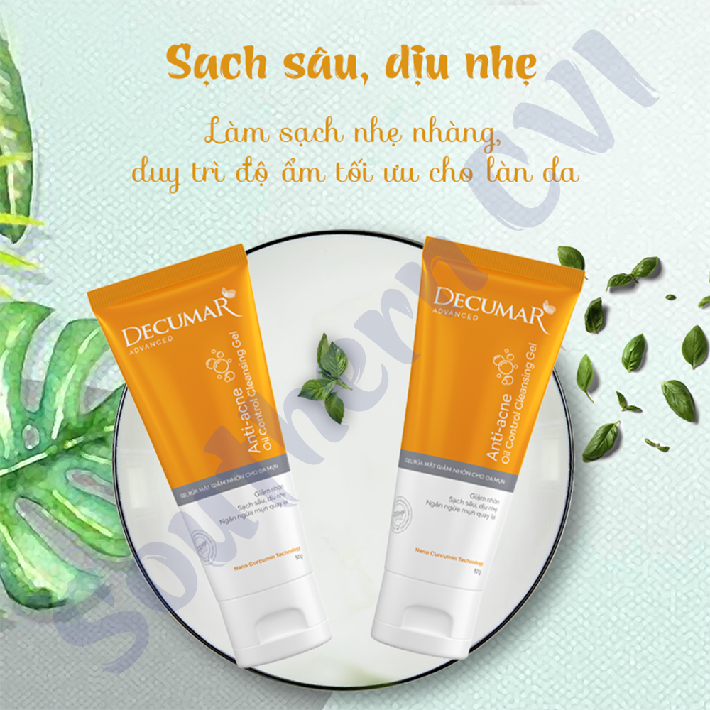 Gel Rửa Mặt Ngừa Mụn Decumar