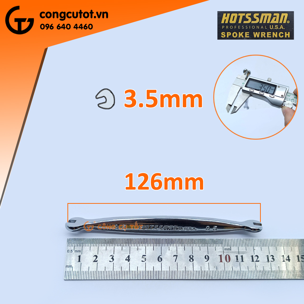 Cờ lê vặn nan hoa- cờ lê xiết căm xe HOTSSMAN