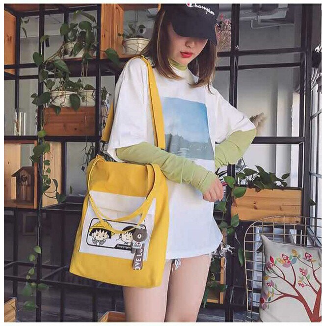 [HCM]Túi TOTE Đeo 2 Kiểu Thời Trang Nón Lá
