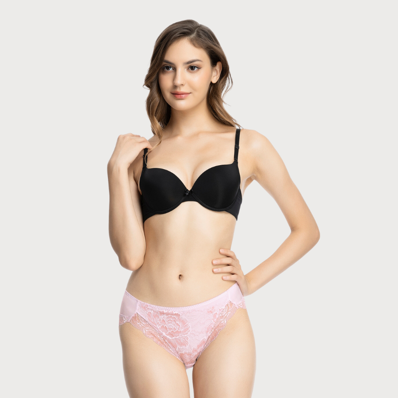 Quần lót nữ Vera Nylon phối ren - V0537