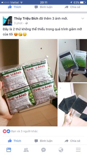 1 bịch Chè Vằng túi lọc quân y
