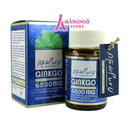 BỔ NÃO GINKGO ESSENCE PURE 6500MG – Pháp