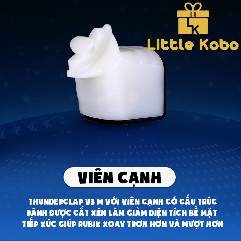 [HCM]Rubik 3x3 Nam Châm QiYi Thunderclap V3 M Rubik 3 Tầng