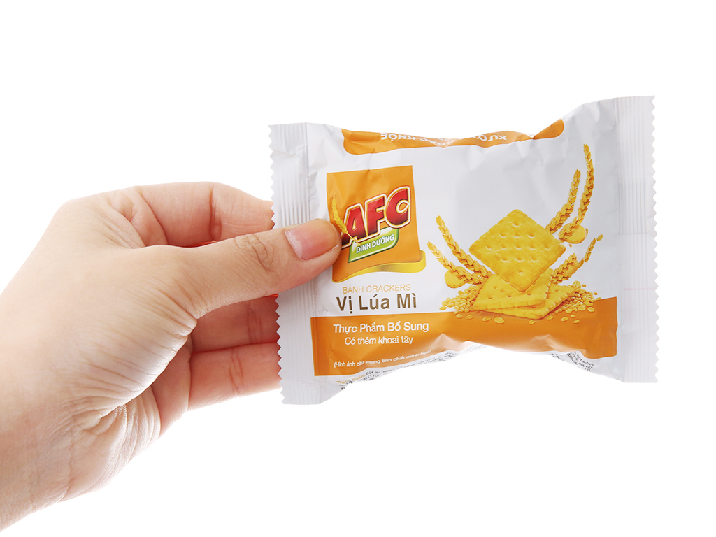 Bánh cracker lúa mì AFC hộp 100g