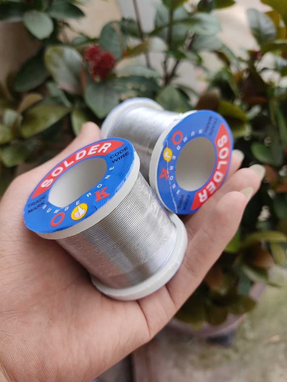 2 CUỘN THIẾC HÀN LOẠI 100G - THIẾC HÀN ĐIỆN TỬ