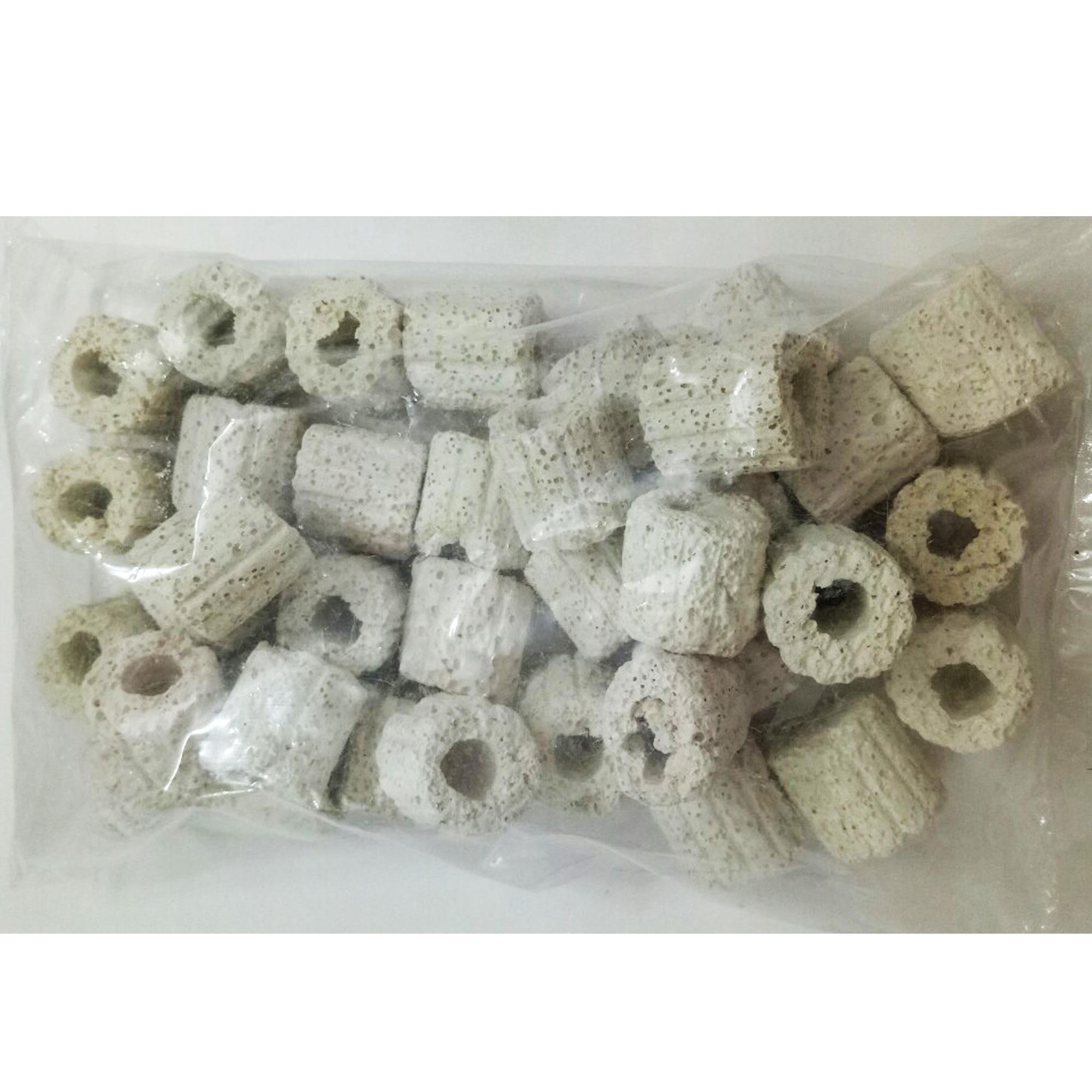 Sứ Lọc Hồ Cá Cao Cấp 200g - Sứ Lọc Bể Cá vật liệu lọc rất quan trọng không thể thiếu trong hầu hết các bể lọc cá