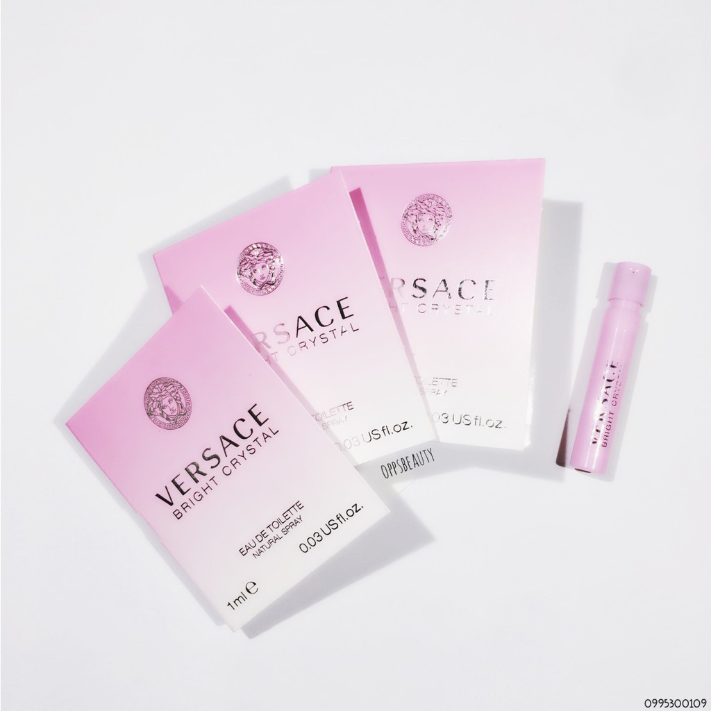 Vial Nước Hoa Nữ Versace Bright Crystal