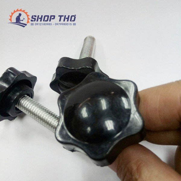 Nút Vặn 6 Cánh M10 (Set 5 Cái)