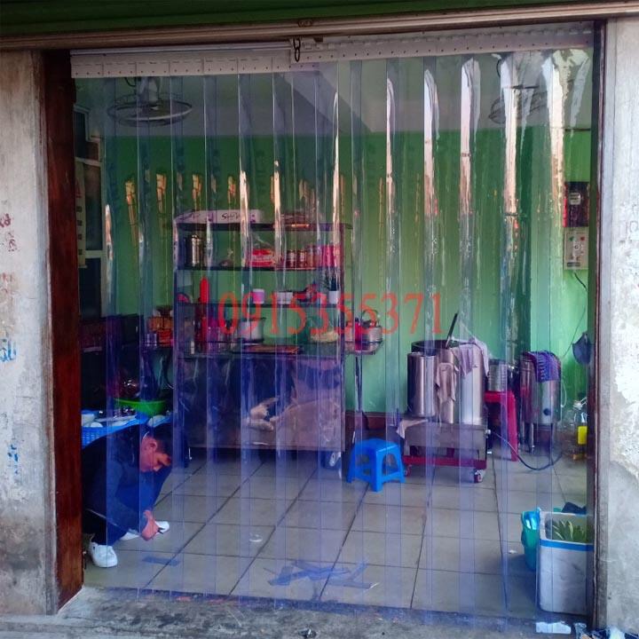 Rèm nhựa( Cao 2.7m) PVC bán nguyên bộ