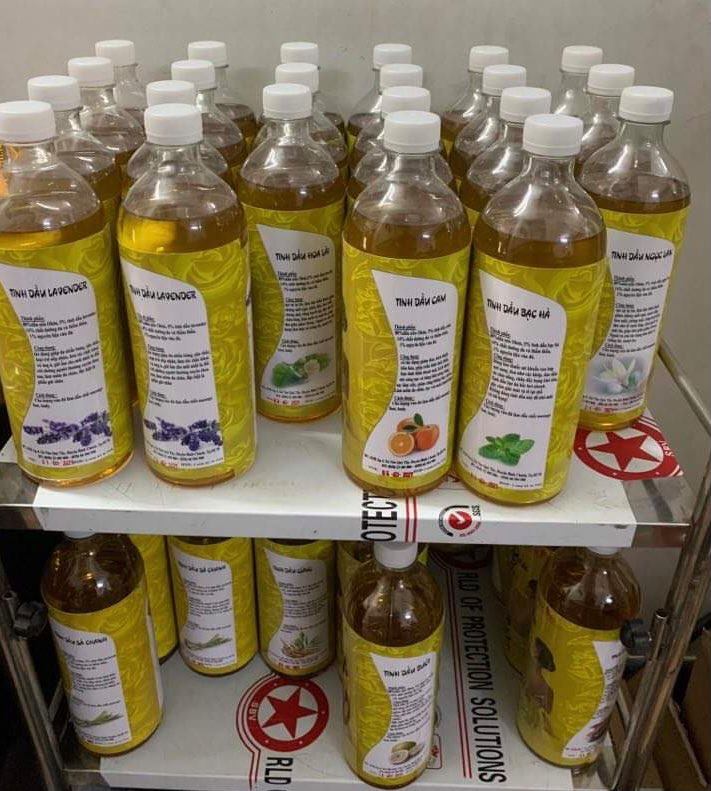 Dầu Massage Body Hương Bạc Hà - 1000ml