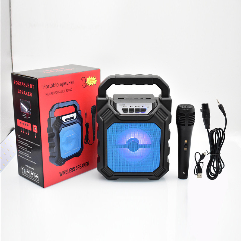 Loa bluetooth karaoke mini giá rẻ, loa keo loa kẹo kéo mini bluetooth, loa kẹo kéo mini giá rẻ, Loa bluetooth không dây giá rẻ - Loa Karaoke Tại Nhà
