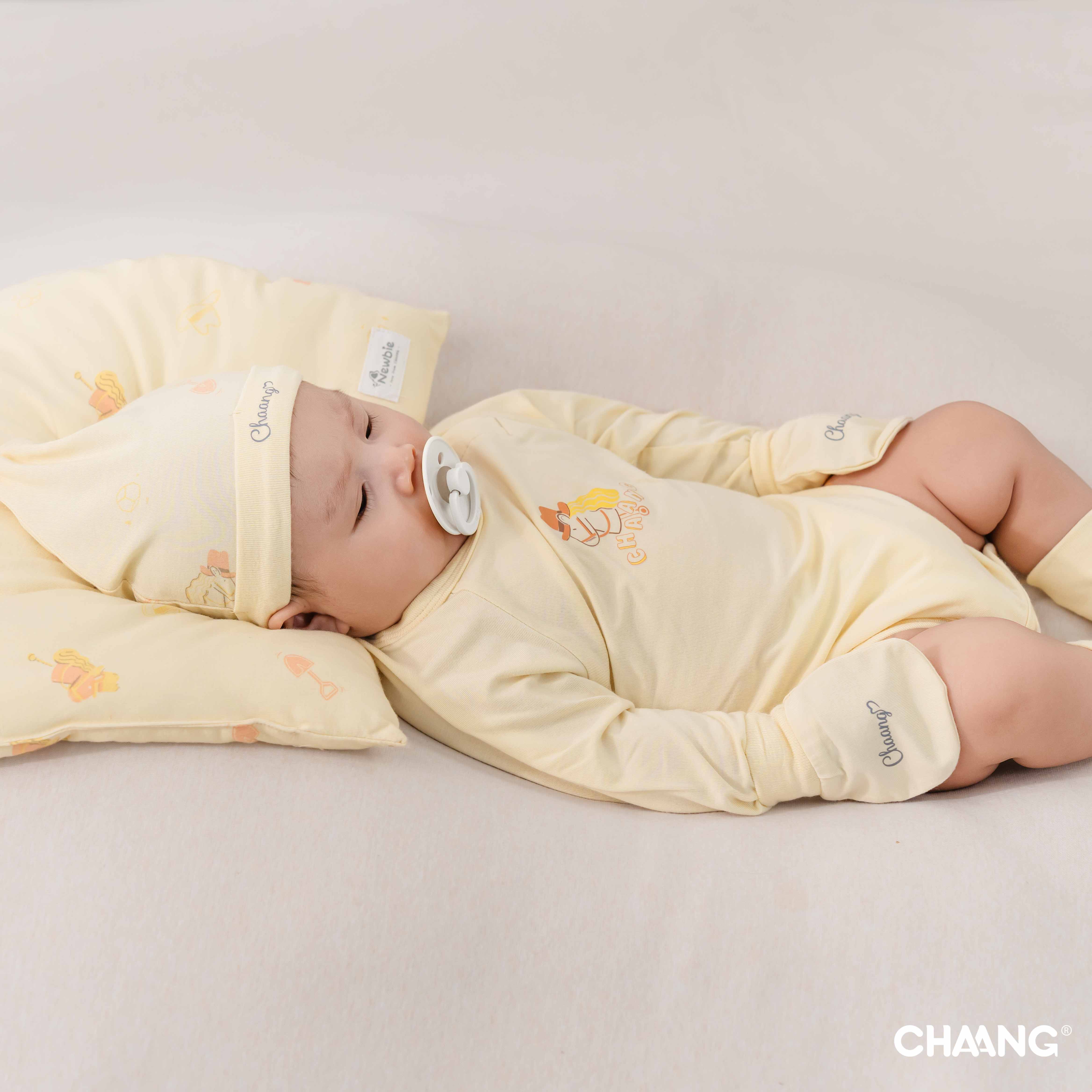[CHAANG] SET 2 mũ thóp cho bé sơ sinh Treasure Chaang