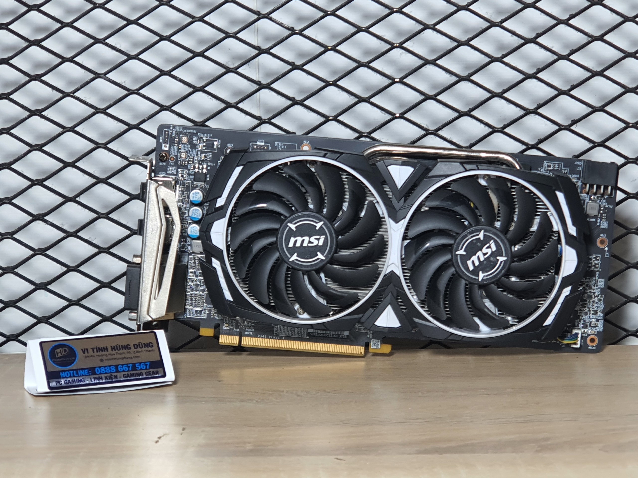 VGA RX 580 8G MSI Armor, RX580 MSI