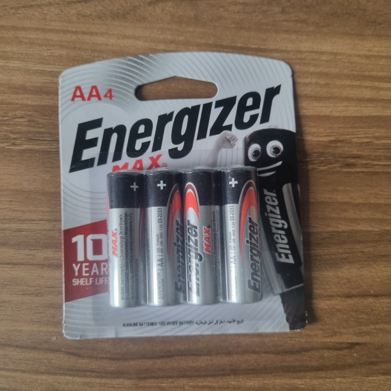 [4 viên] Pin Energizer MAX AA , AAA 1,5 V Siêu Bền - Hàng Chính Hãng