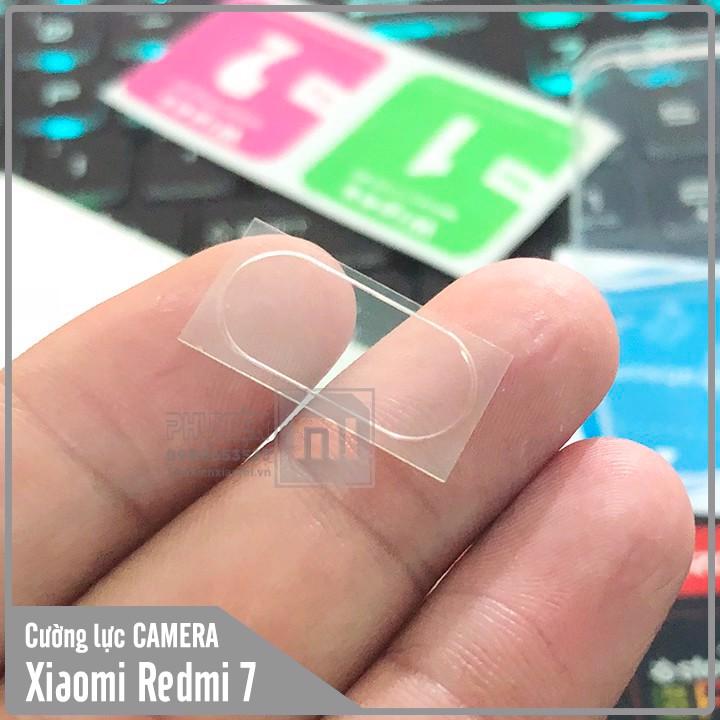 [MUA 1 TẶNG 1] Miếng dán kính cường lực Camera Xiaomi Redmi 7 Full Box