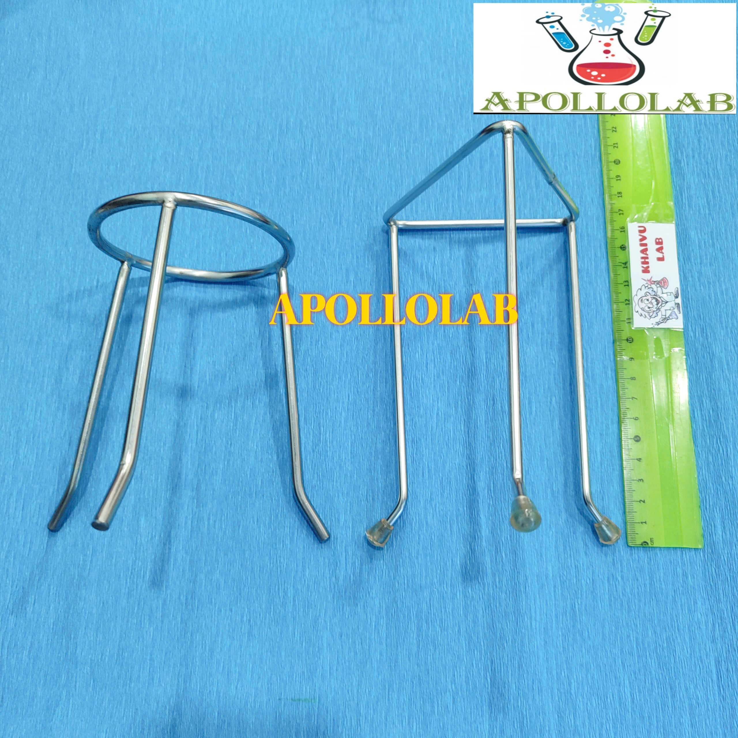 [HCM][HÀNG INOX] Kiềng nung 3 chân (dùng với đèn cồn để đốt)