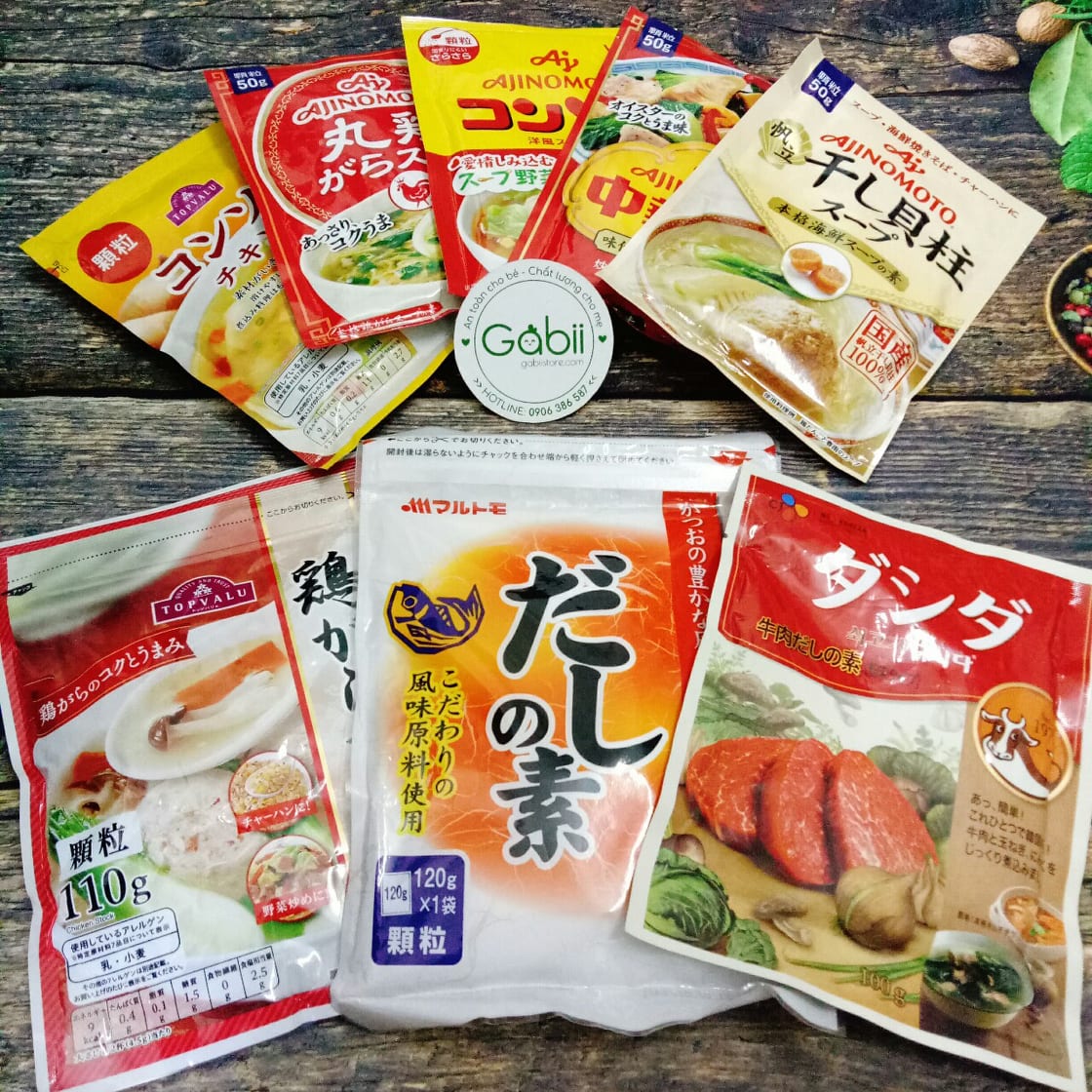 [HCM][BÉ 8 THÁNG] HẠT NÊM CJ BÒ 100GR - GABII STORE